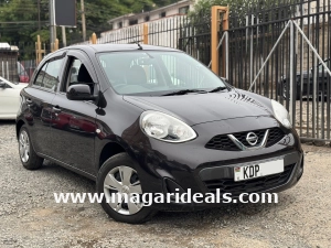 Nissan March prices in Kenya: New 1000cc models (KSh 1.2M+) & used deals (from Kshs 550,000). Compare fuel efficiency (18km/l), Nairobi/Mombasa stocks & buy.